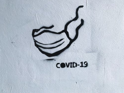Covid-19 graffiti