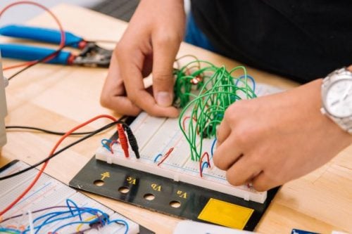 STEM expert at work