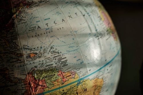 Map of South America