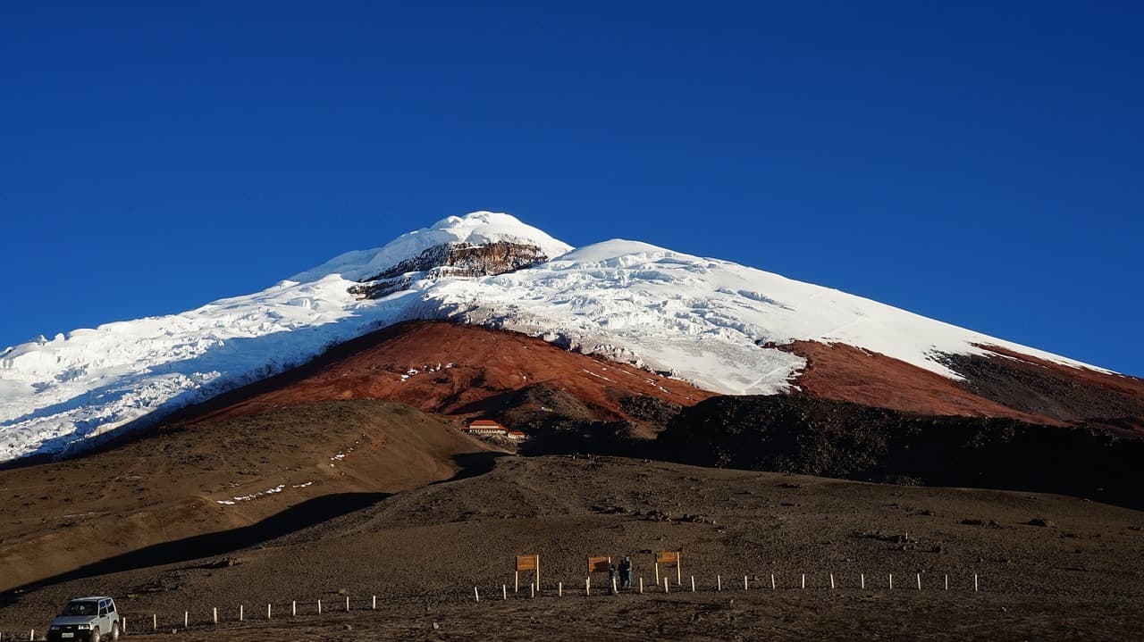 a mountain in ecuador