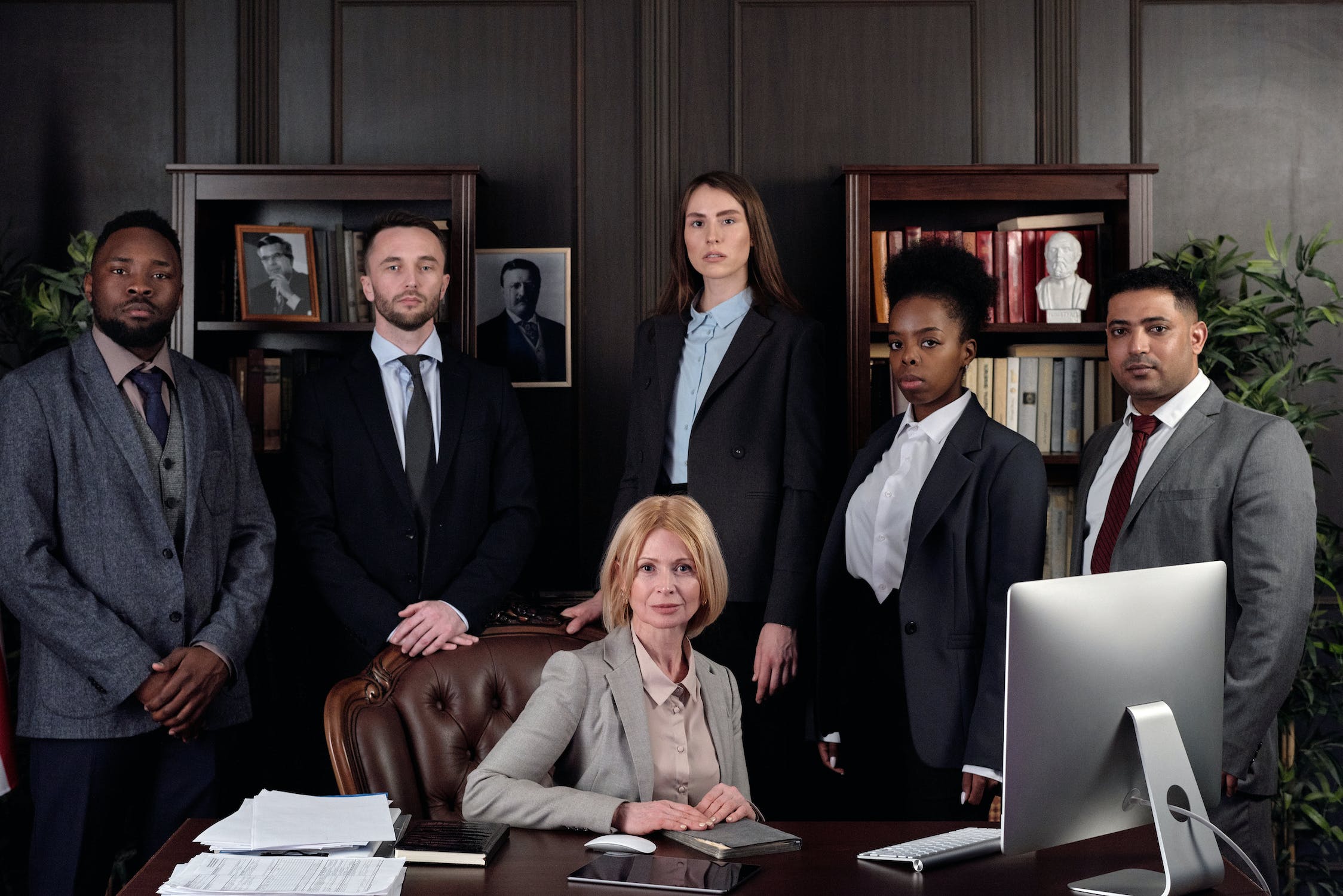 a group of immigration lawyers